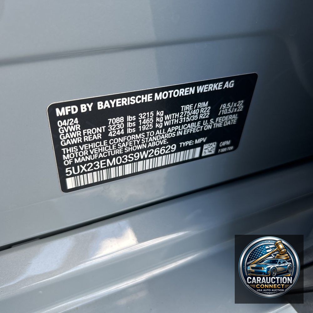 2025 BMW X7 XDrive40i