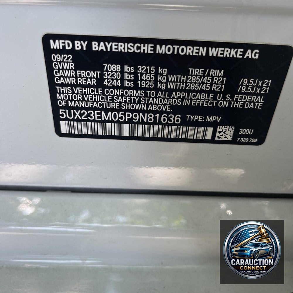 2023 BMW X7 XDrive40i