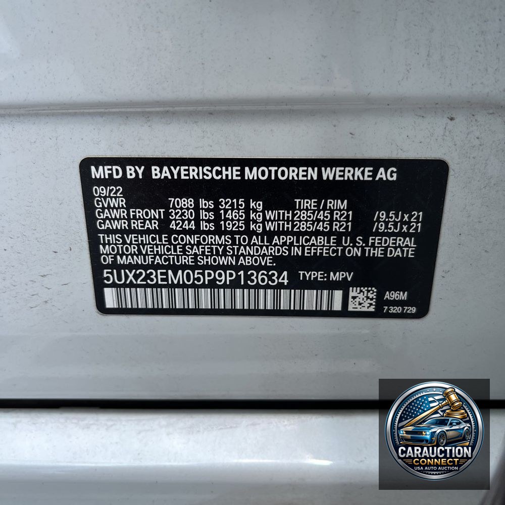 2023 BMW X7 XDrive40i