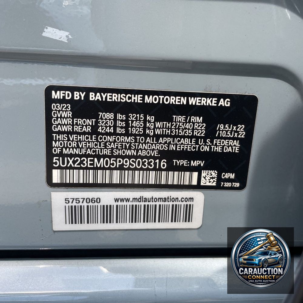 2023 BMW X7 XDrive40i