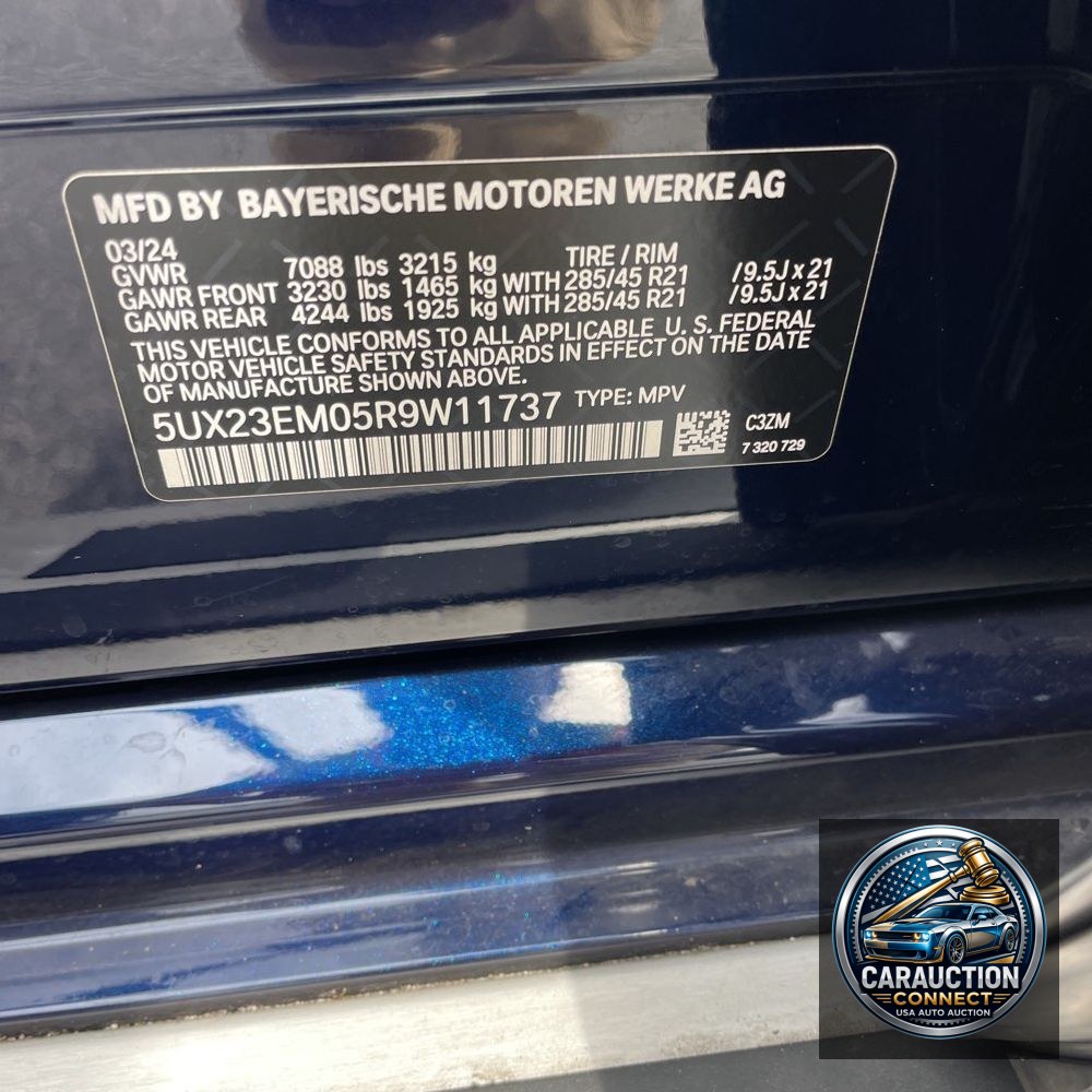 2024 BMW X7 XDrive40i