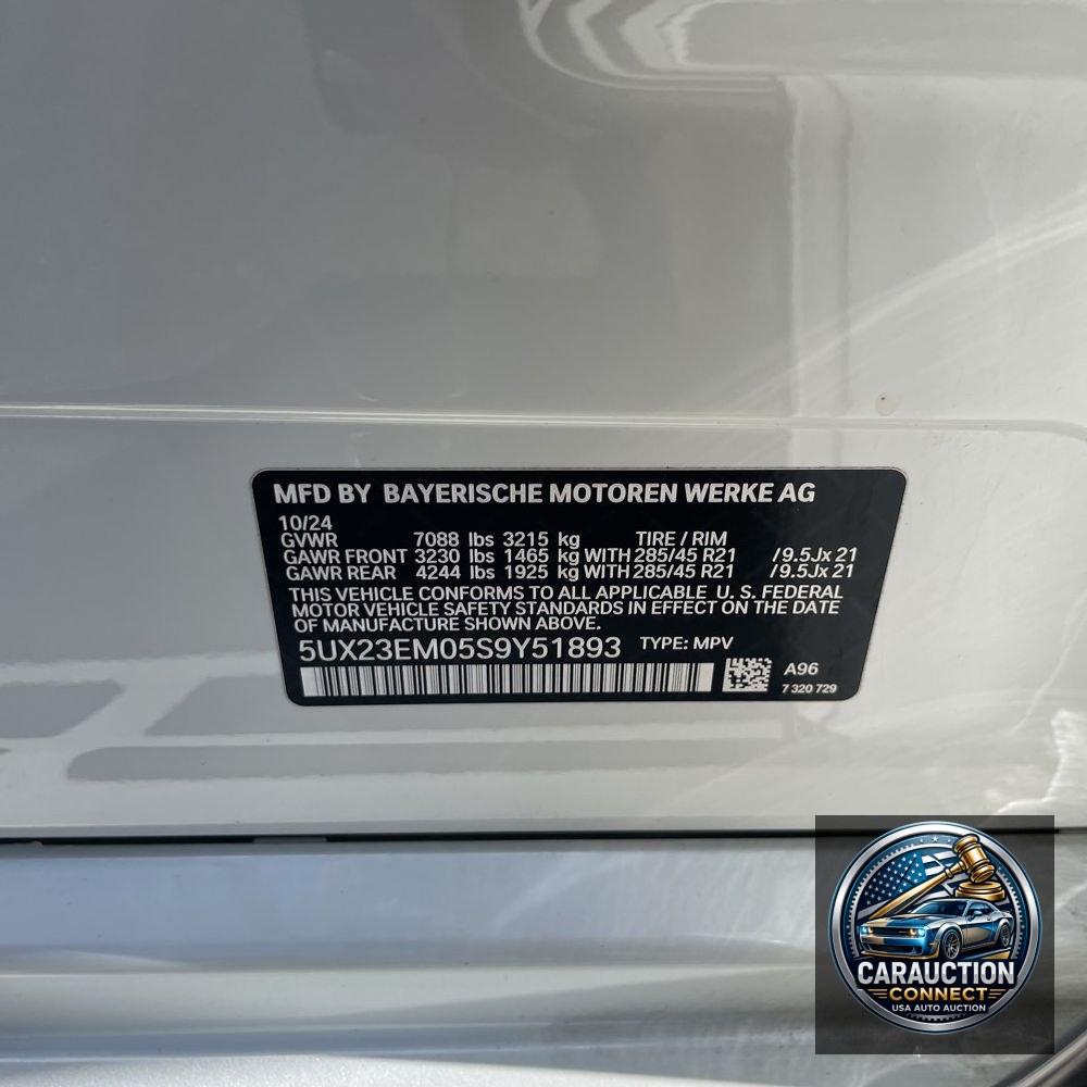 2025 BMW X7 XDrive40i