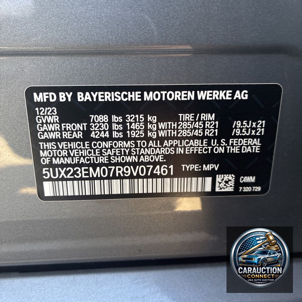 2024 BMW X7 XDrive40i