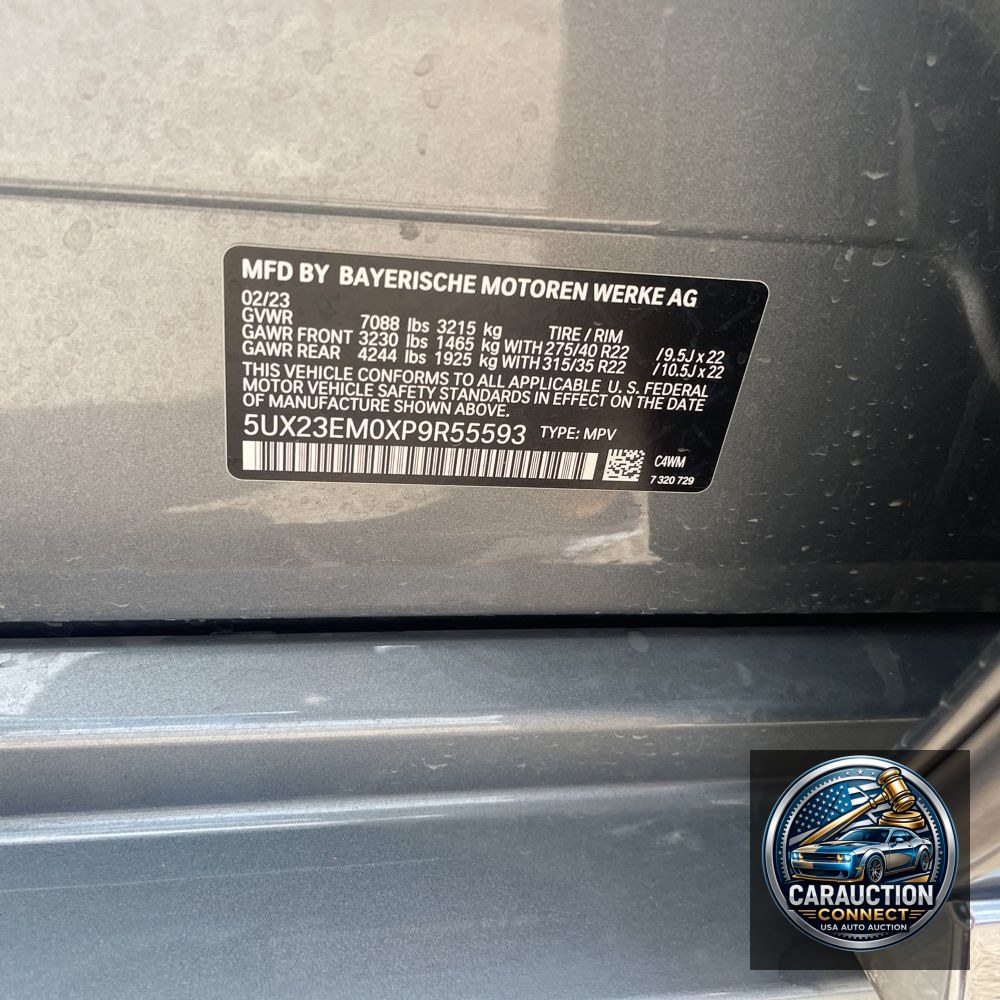 2023 BMW X7 XDrive40i