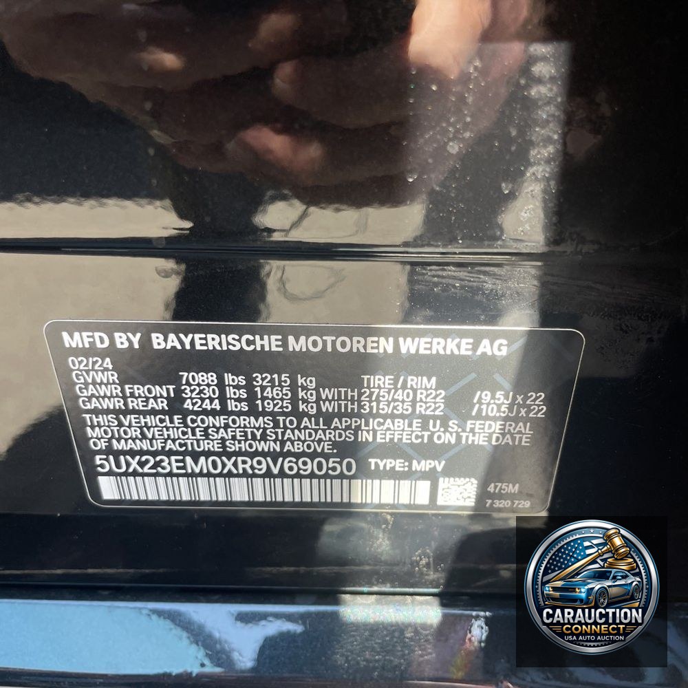 2024 BMW X7 XDrive40i