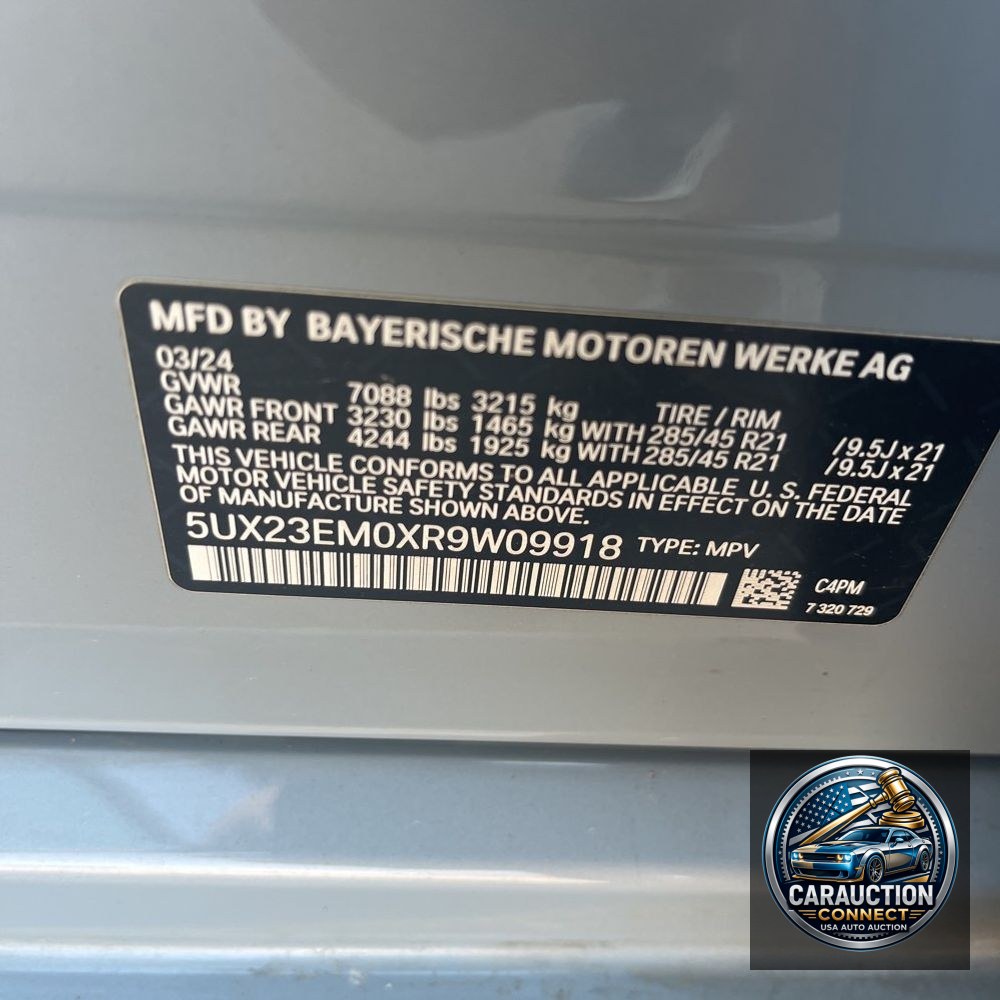 2024 BMW X7 XDrive40i