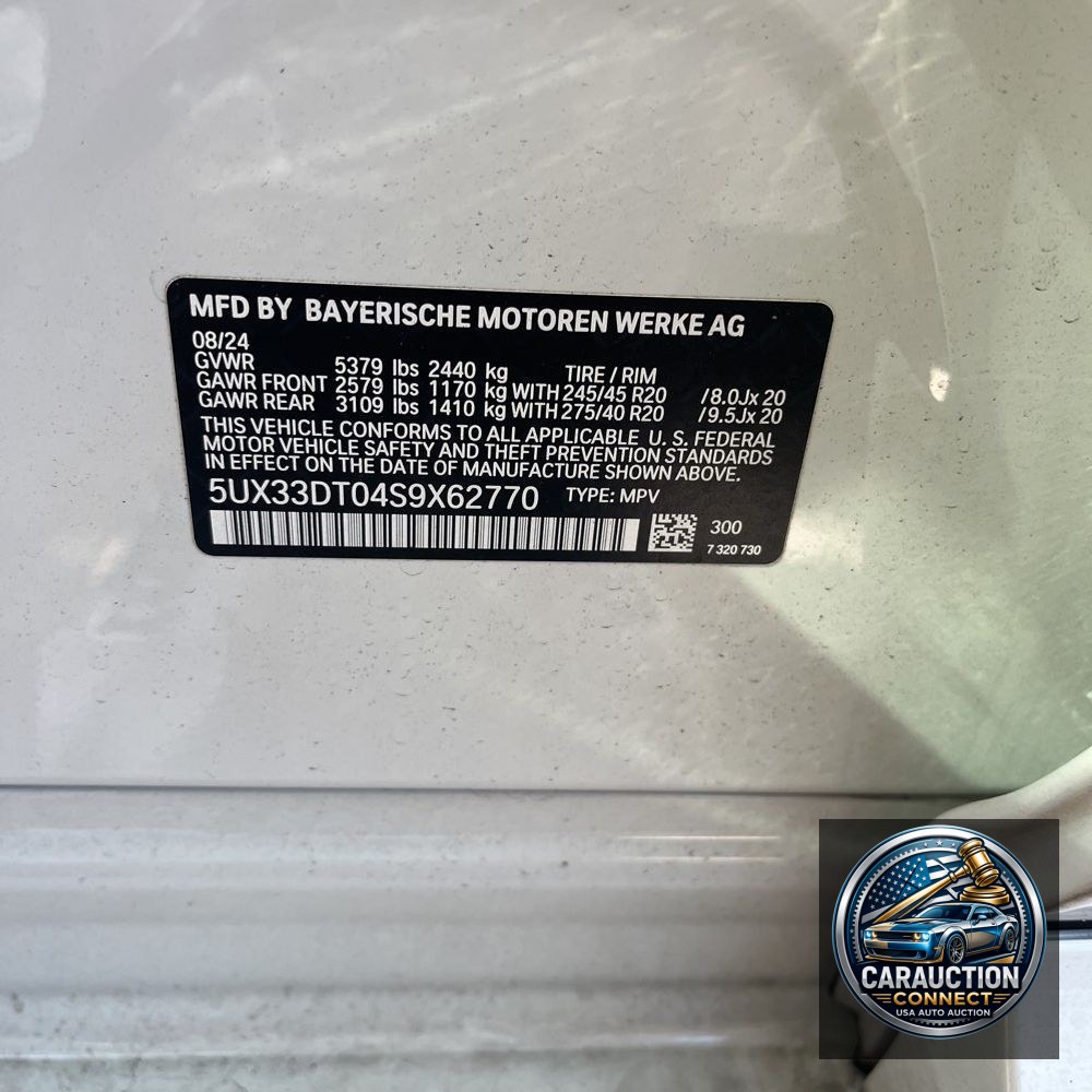 2025 BMW X4 XDrive30i