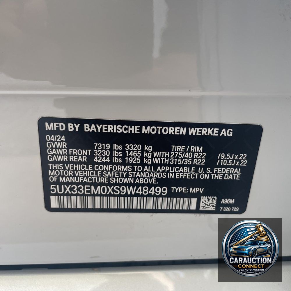 2025 BMW X7 M60i