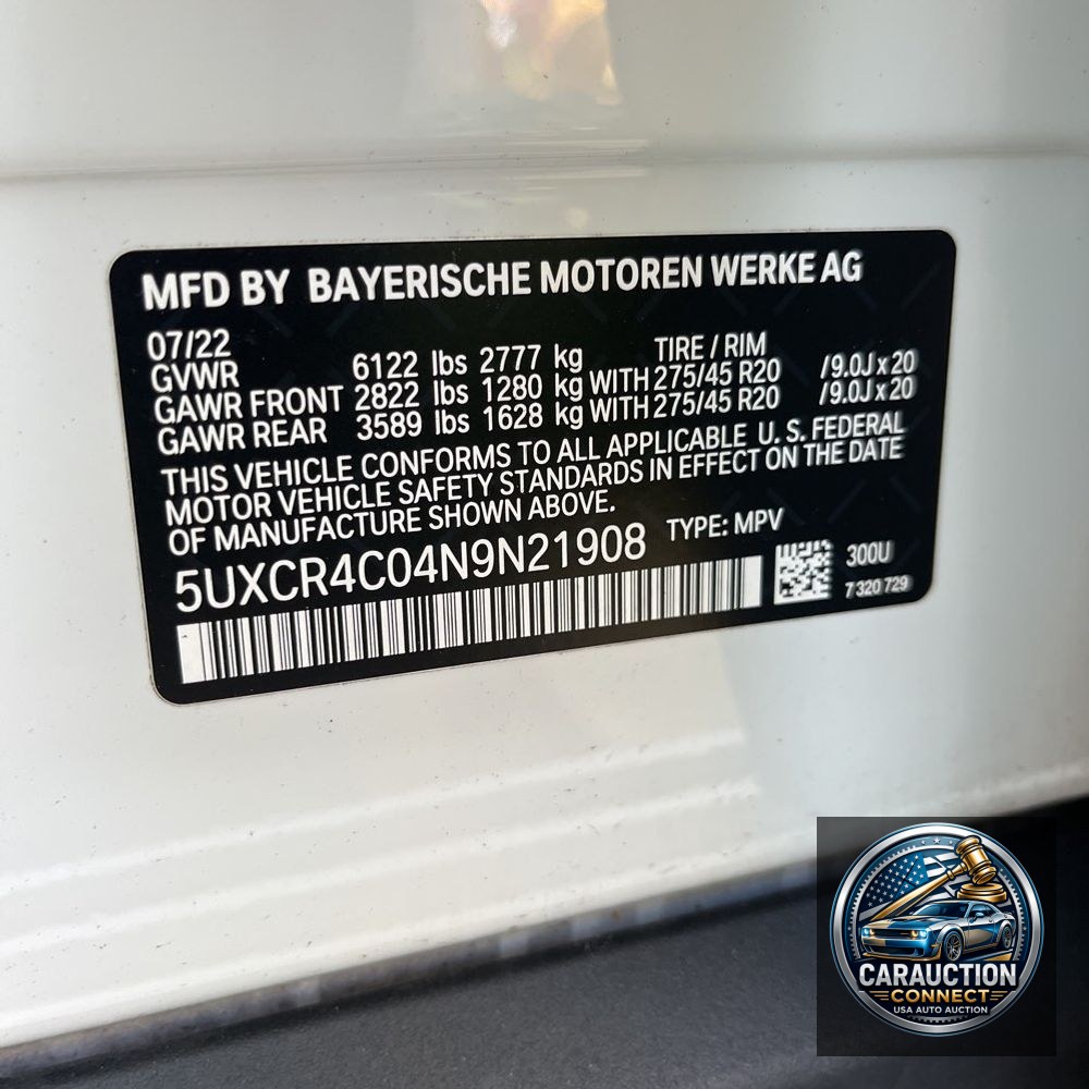 2022 BMW X5 sDrive40i