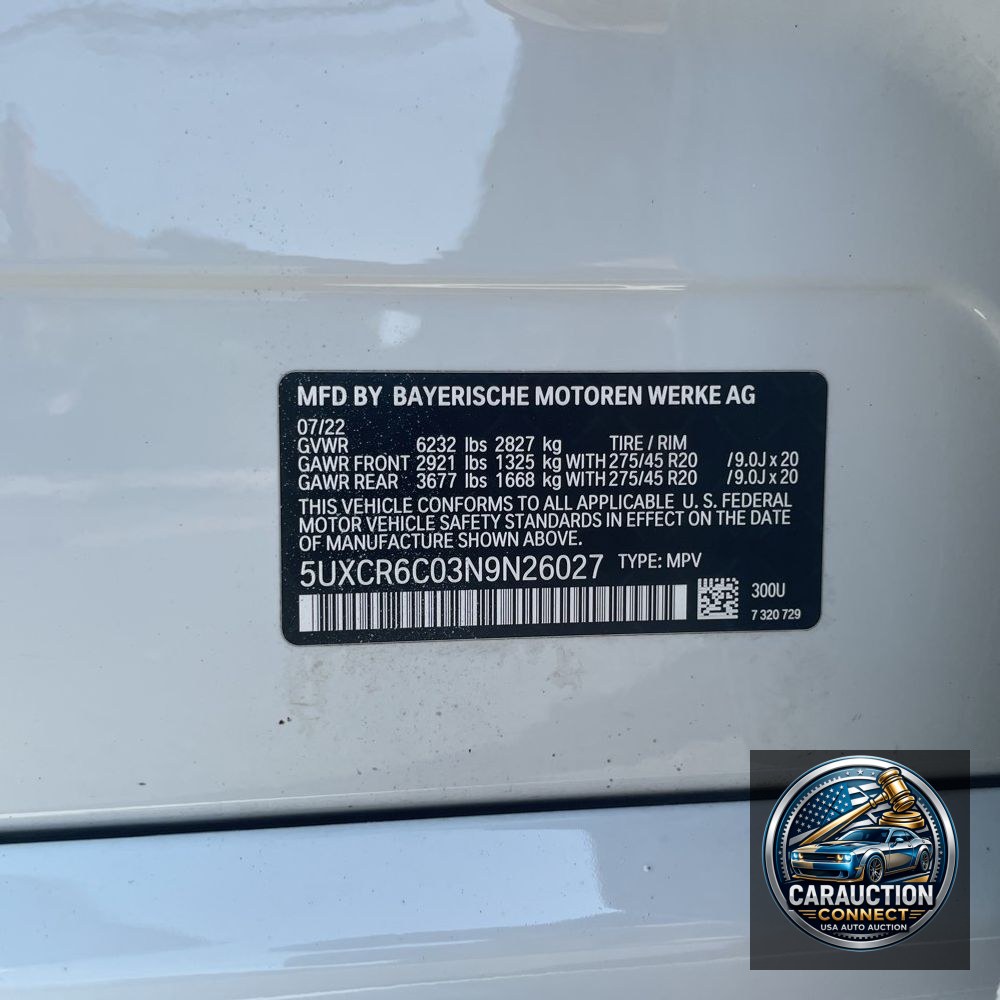2022 BMW X5 XDrive40i