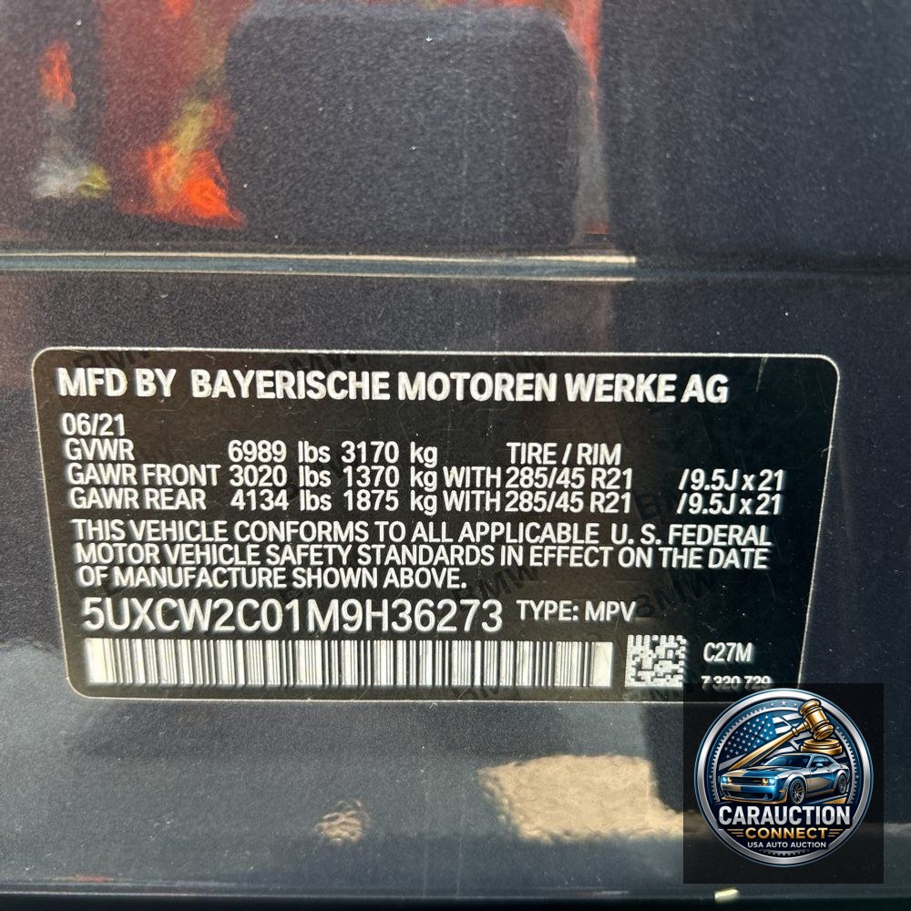 2021 BMW X7 XDrive40i