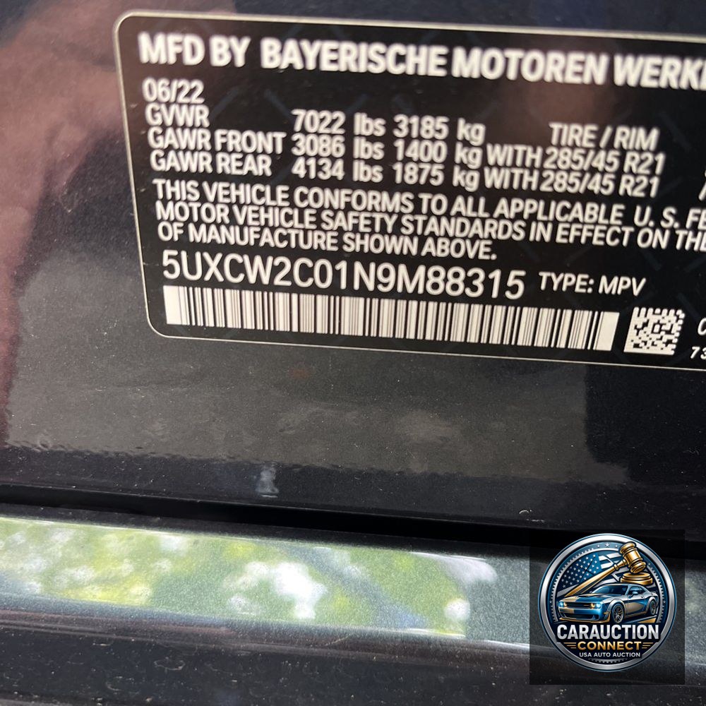 2022 BMW X7 XDrive40i