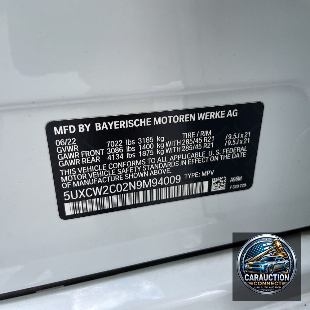 2022 BMW X7 XDrive40i