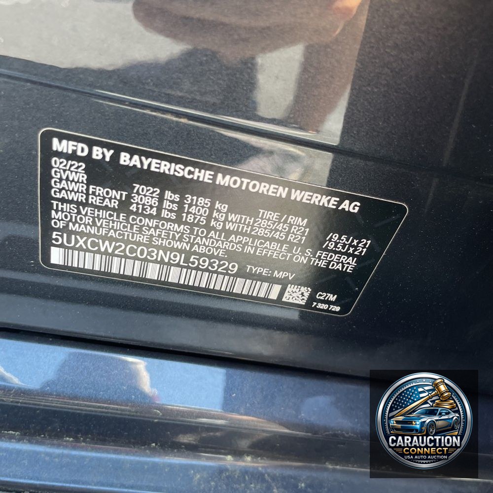 2022 BMW X7 XDrive40i