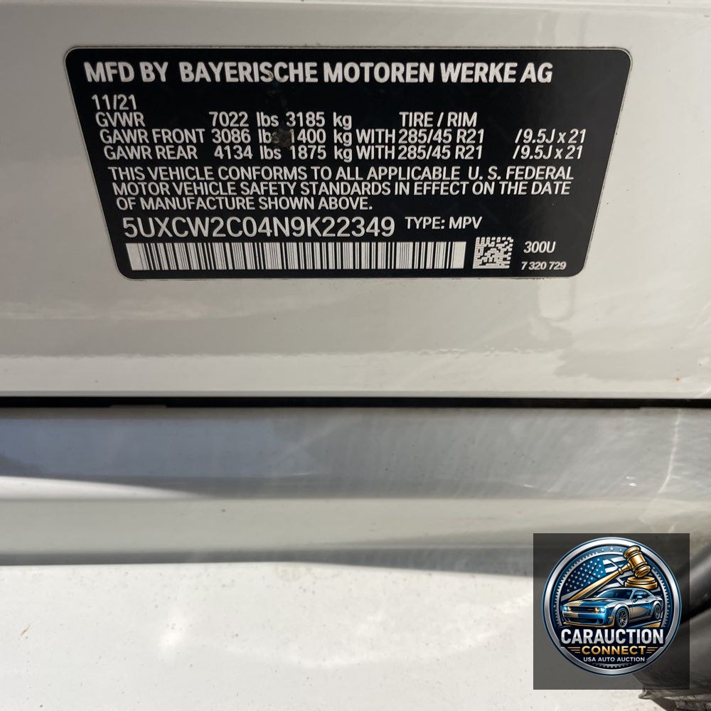 2022 BMW X7 XDrive40i