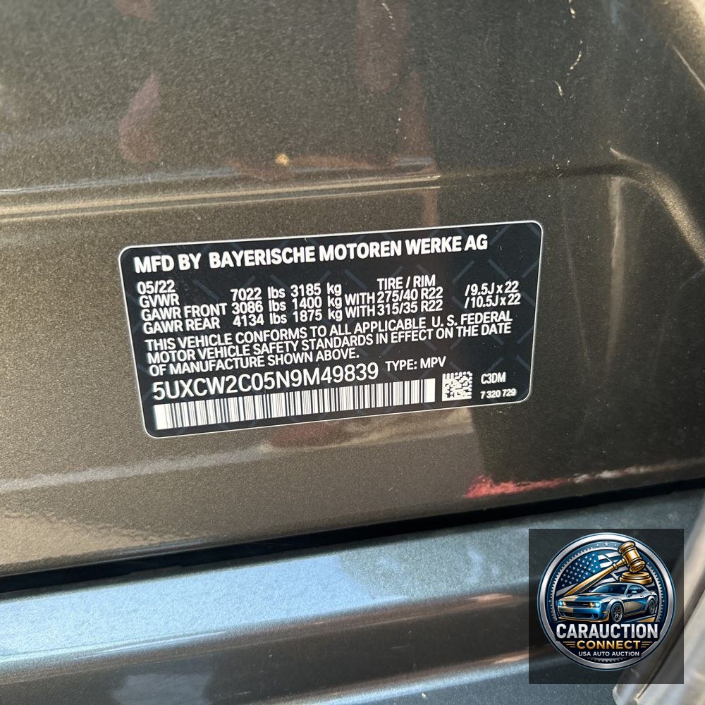 2022 BMW X7 XDrive40i