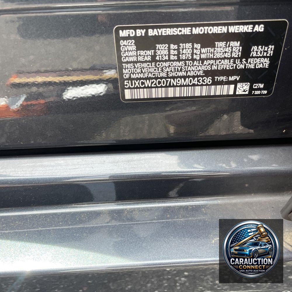 2022 BMW X7 XDrive40i