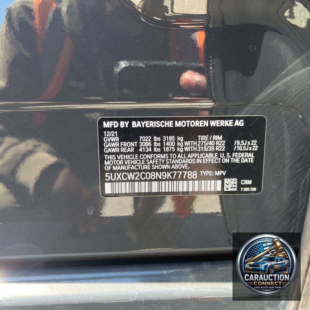 2022 BMW X7 XDrive40i