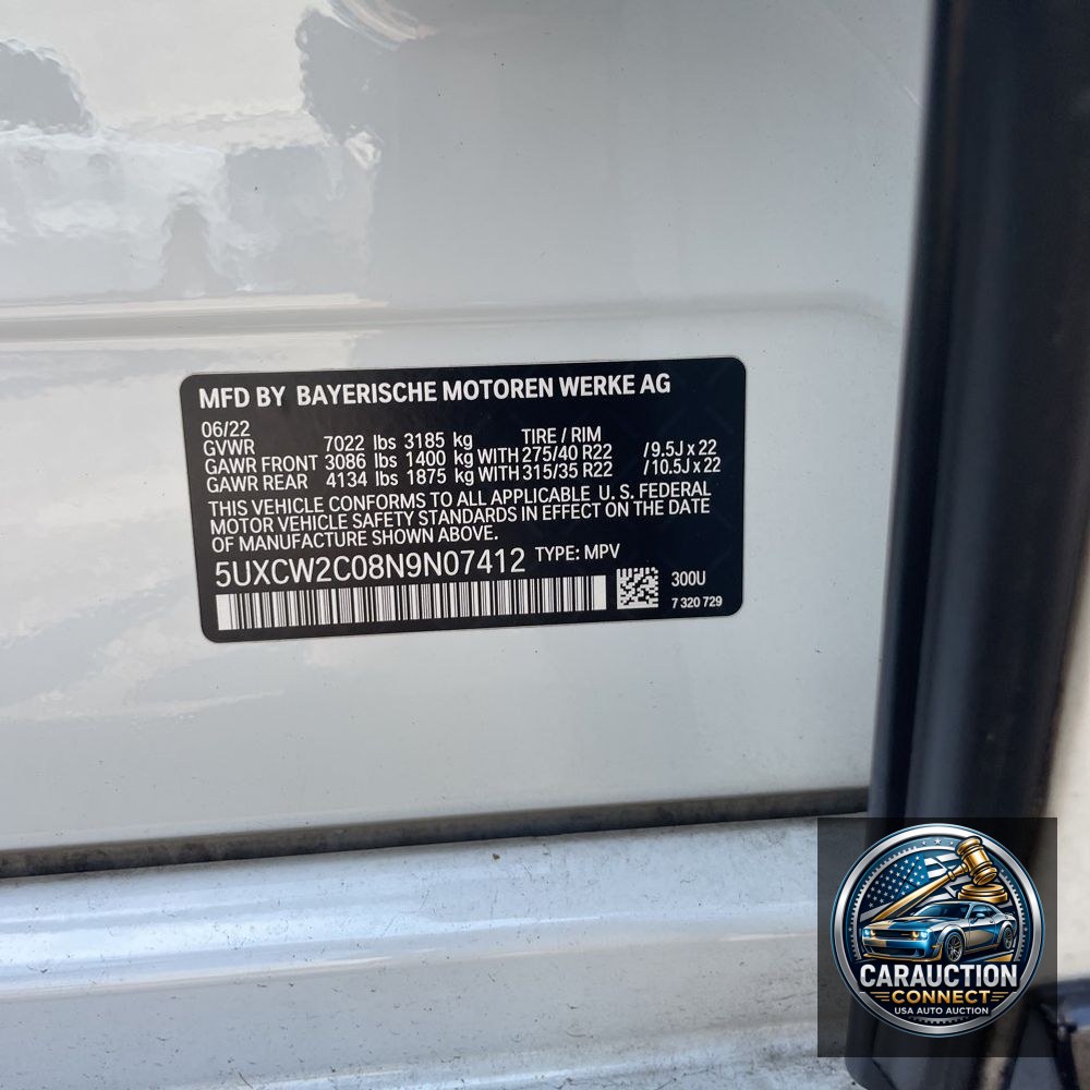 2022 BMW X7 XDrive40i