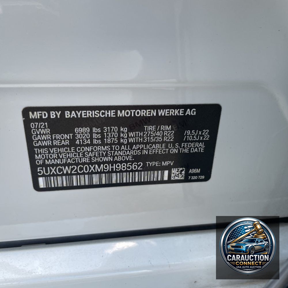 2021 BMW X7 XDrive40i