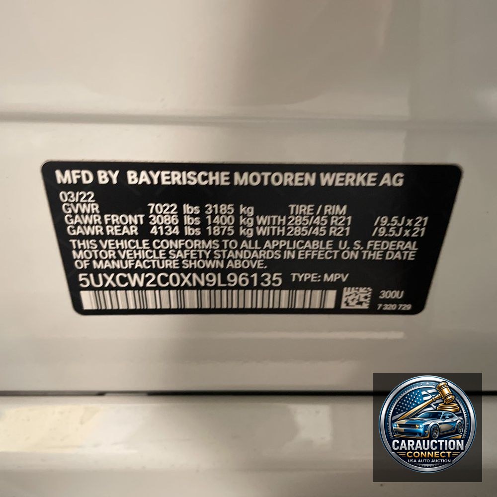 2022 BMW X7 XDrive40i