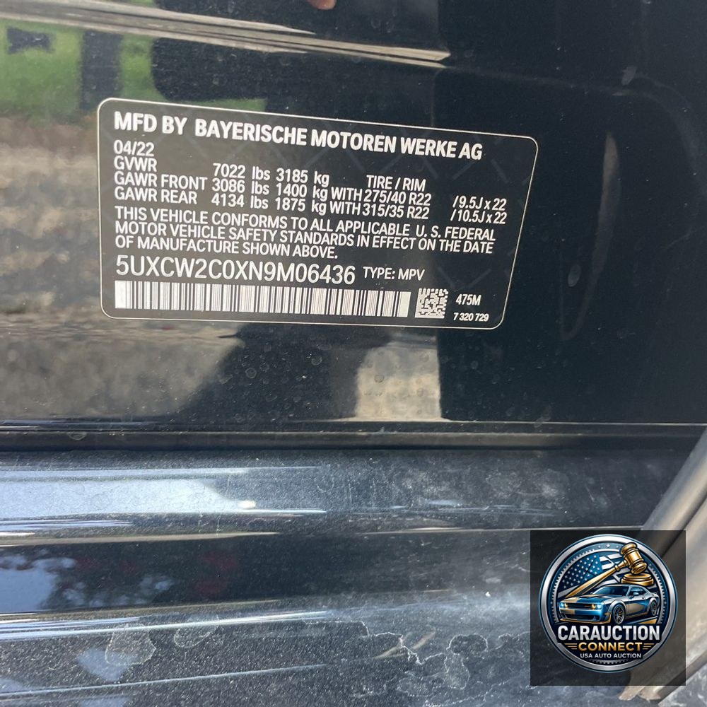 2022 BMW X7 XDrive40i
