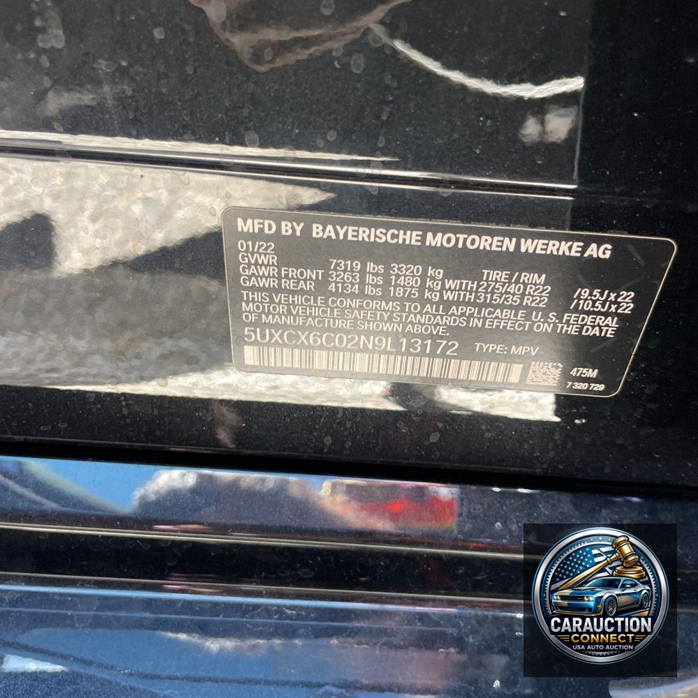 2022 BMW X7 M50i