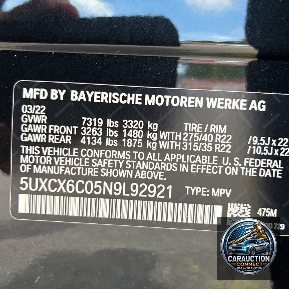 2022 BMW X7 M50i