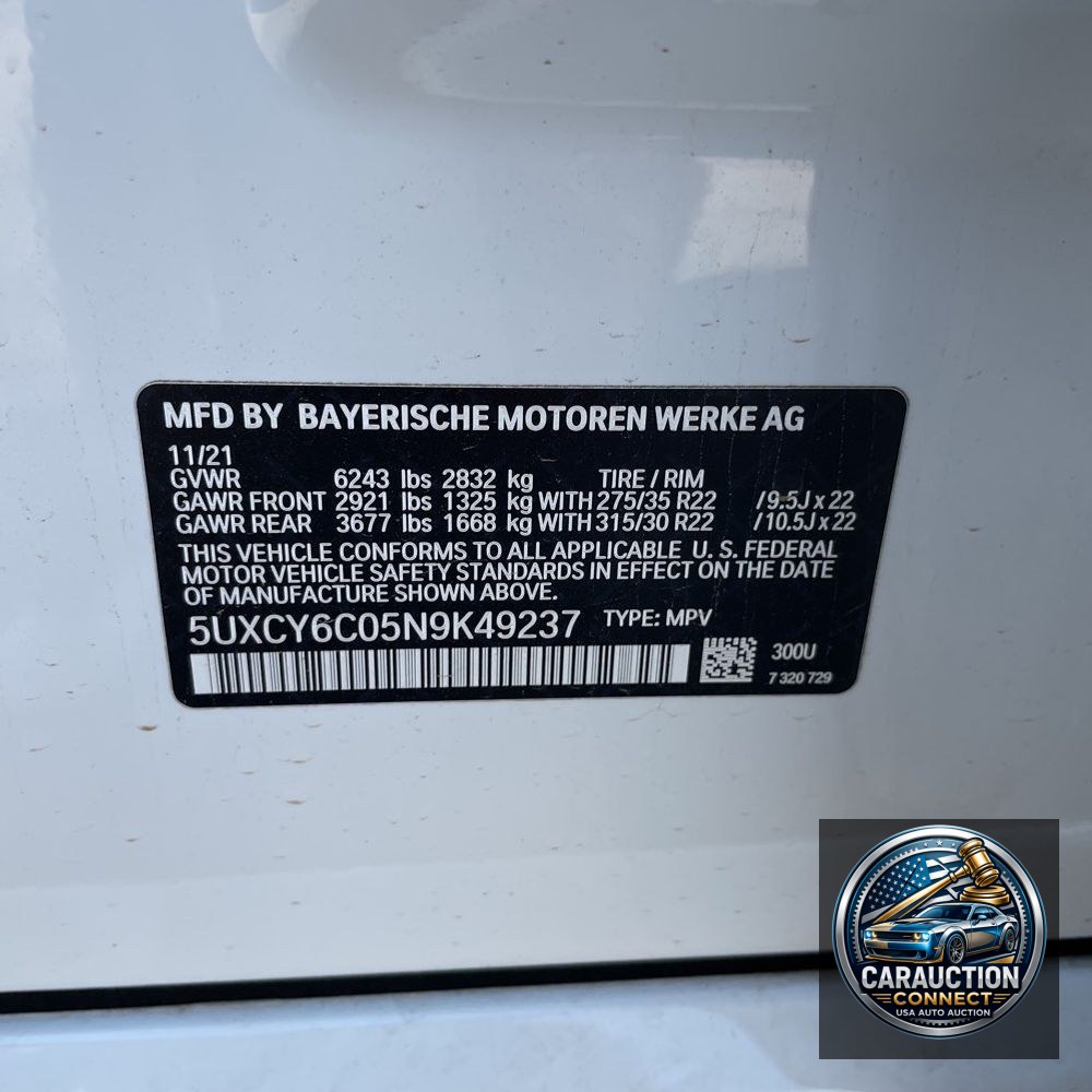 2022 BMW X6 XDrive40i