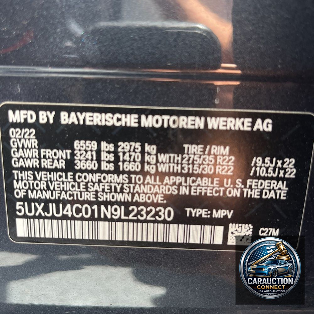 2022 BMW X5 M50i