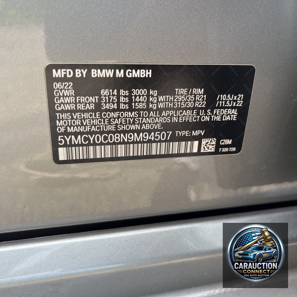 2022 BMW X6 M