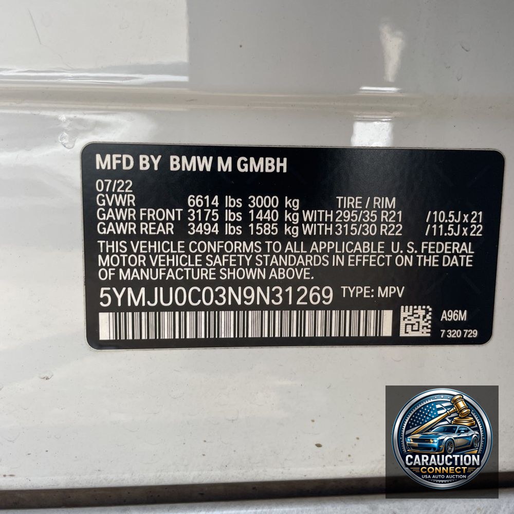 2022 BMW X5 M