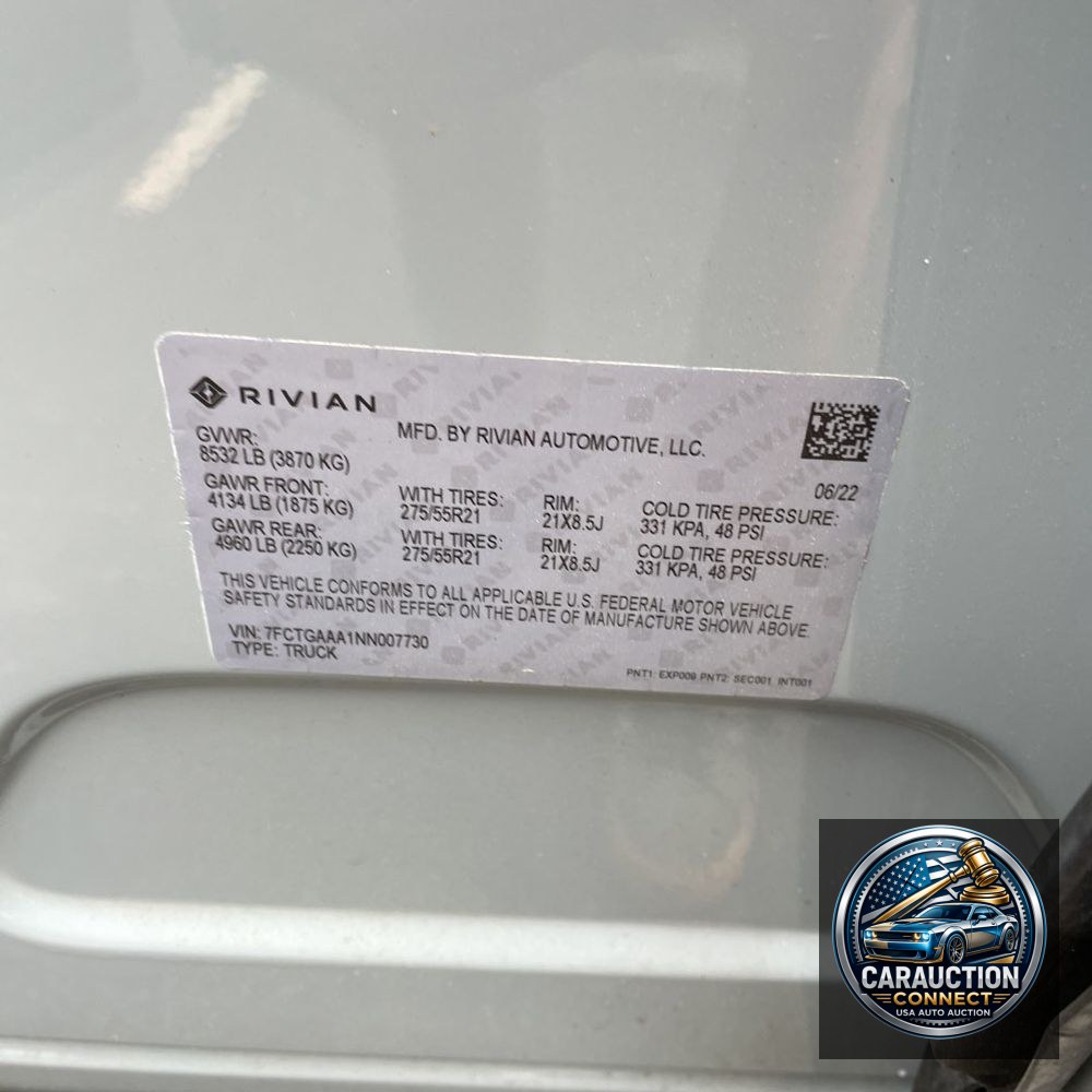 2022 Rivian R1T Adventure