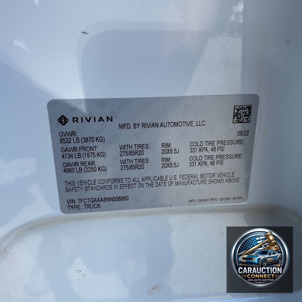 2022 Rivian R1T Adventure