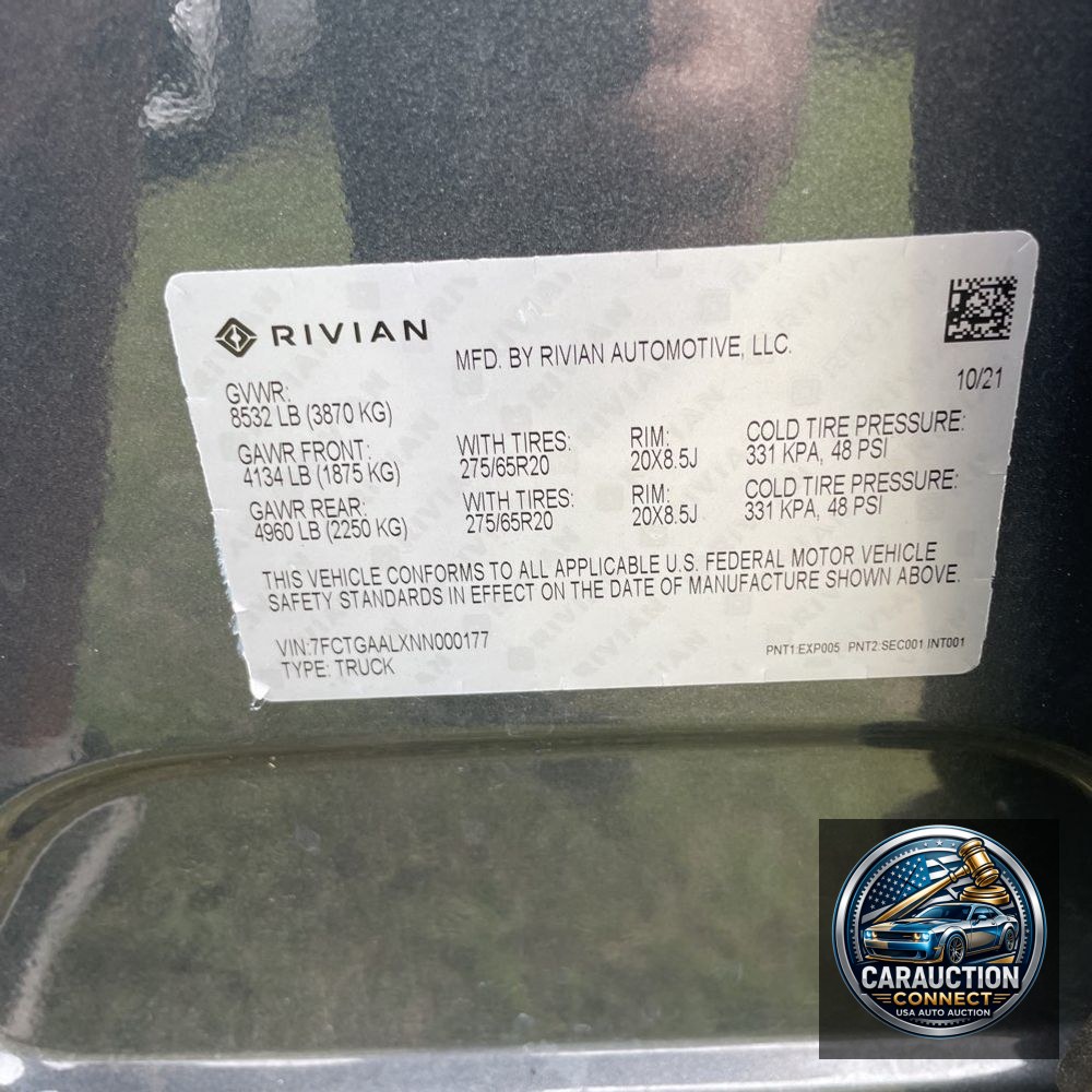 2022 Rivian R1T Launch Edition