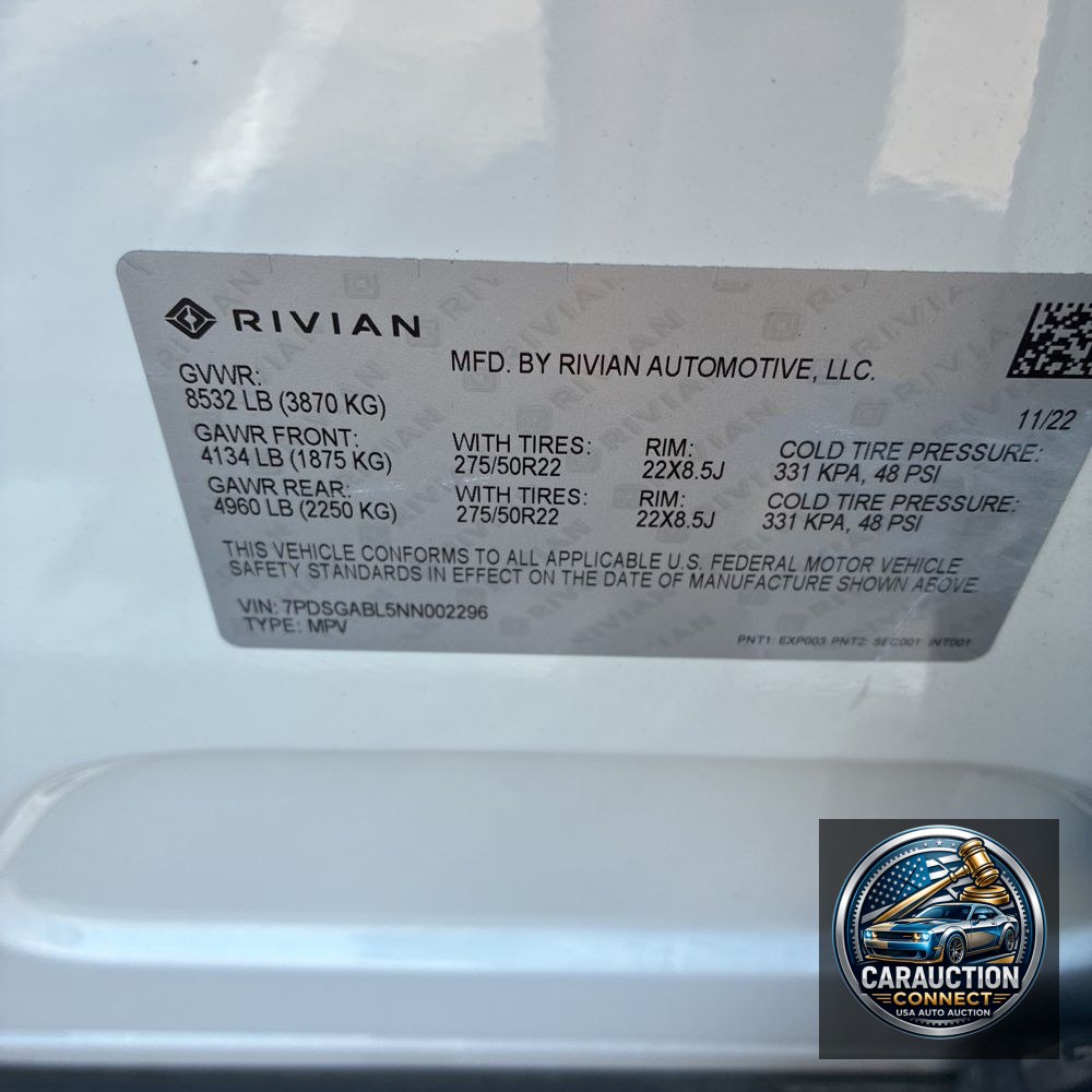 2022 Rivian R1S Launch Edition