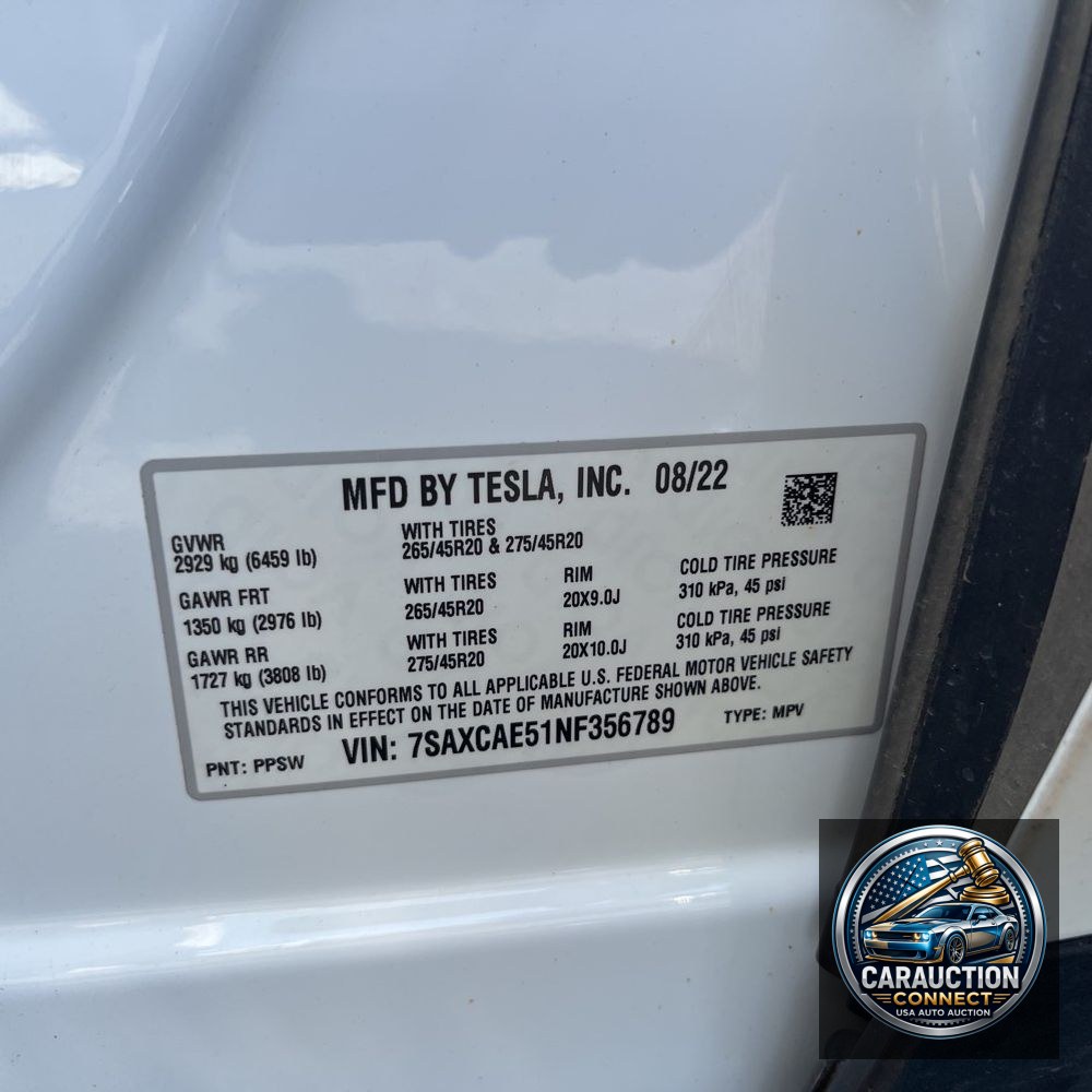 2022 Tesla Model X Standard Range