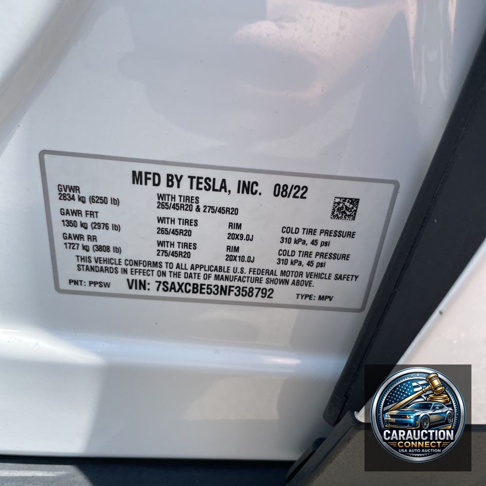 2022 Tesla Model X Standard Range
