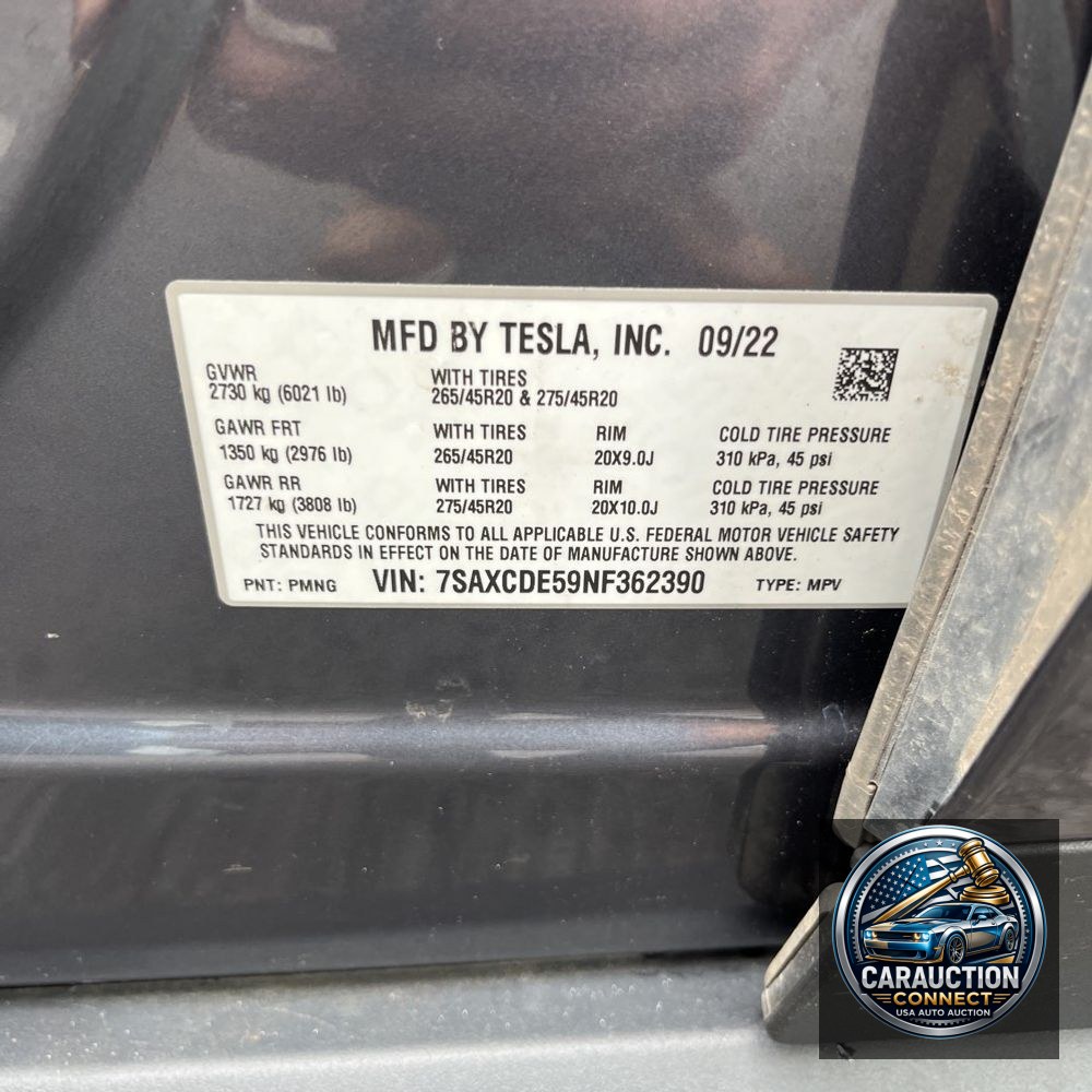 2022 Tesla Model X Standard Range