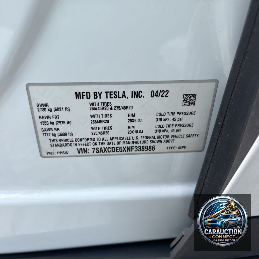 2022 Tesla Model X Standard Range