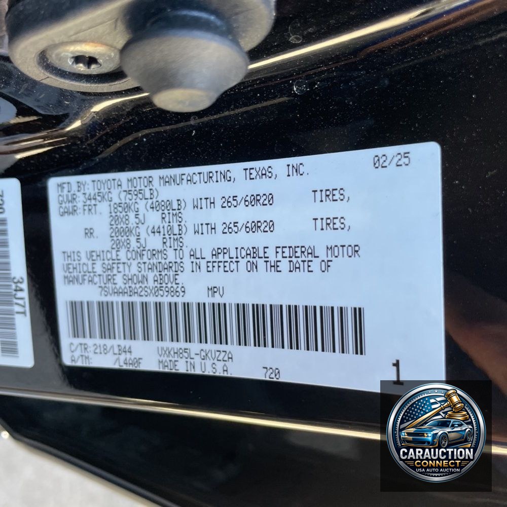 2025 Toyota Sequoia 1794 Edition