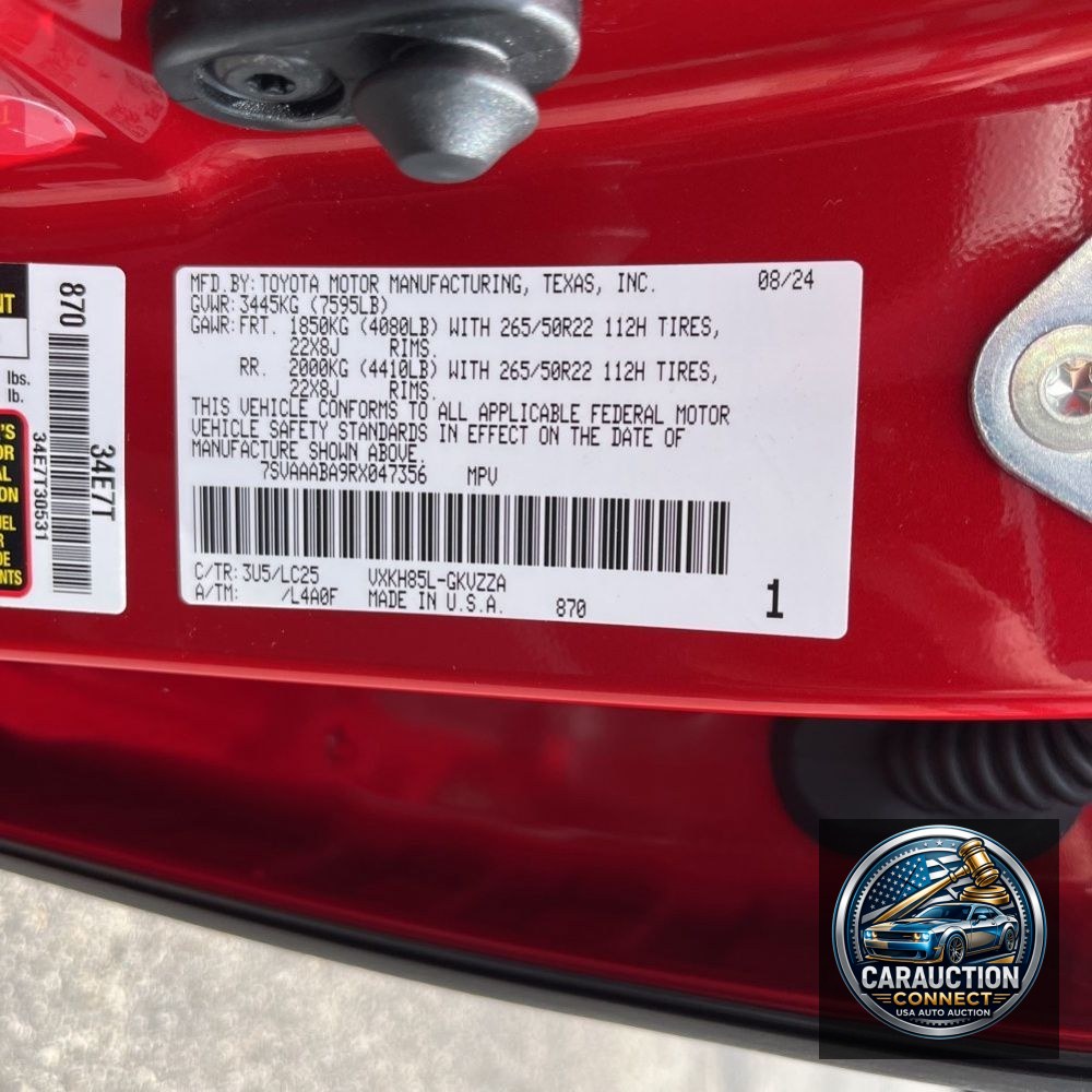 2024 Toyota Sequoia Capstone