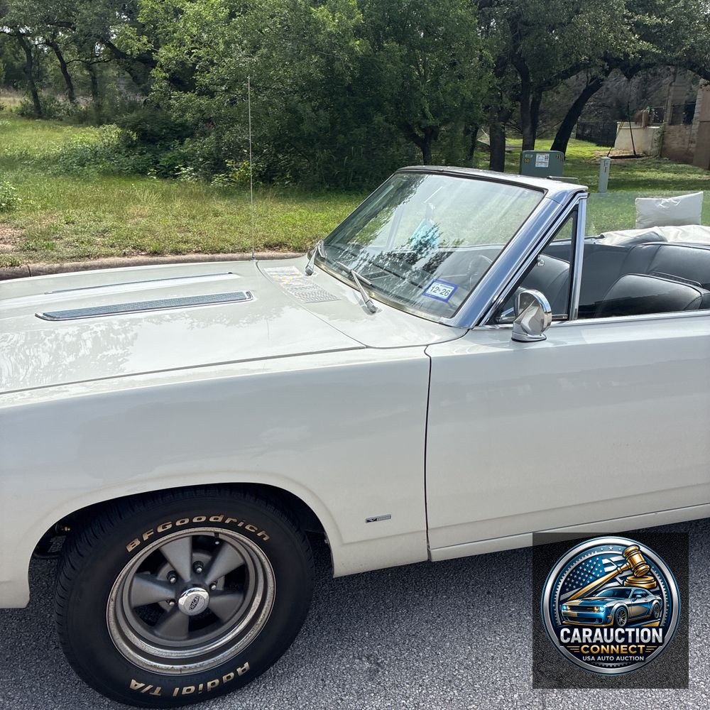 1967 Plymouth  Barracuda  Convertible