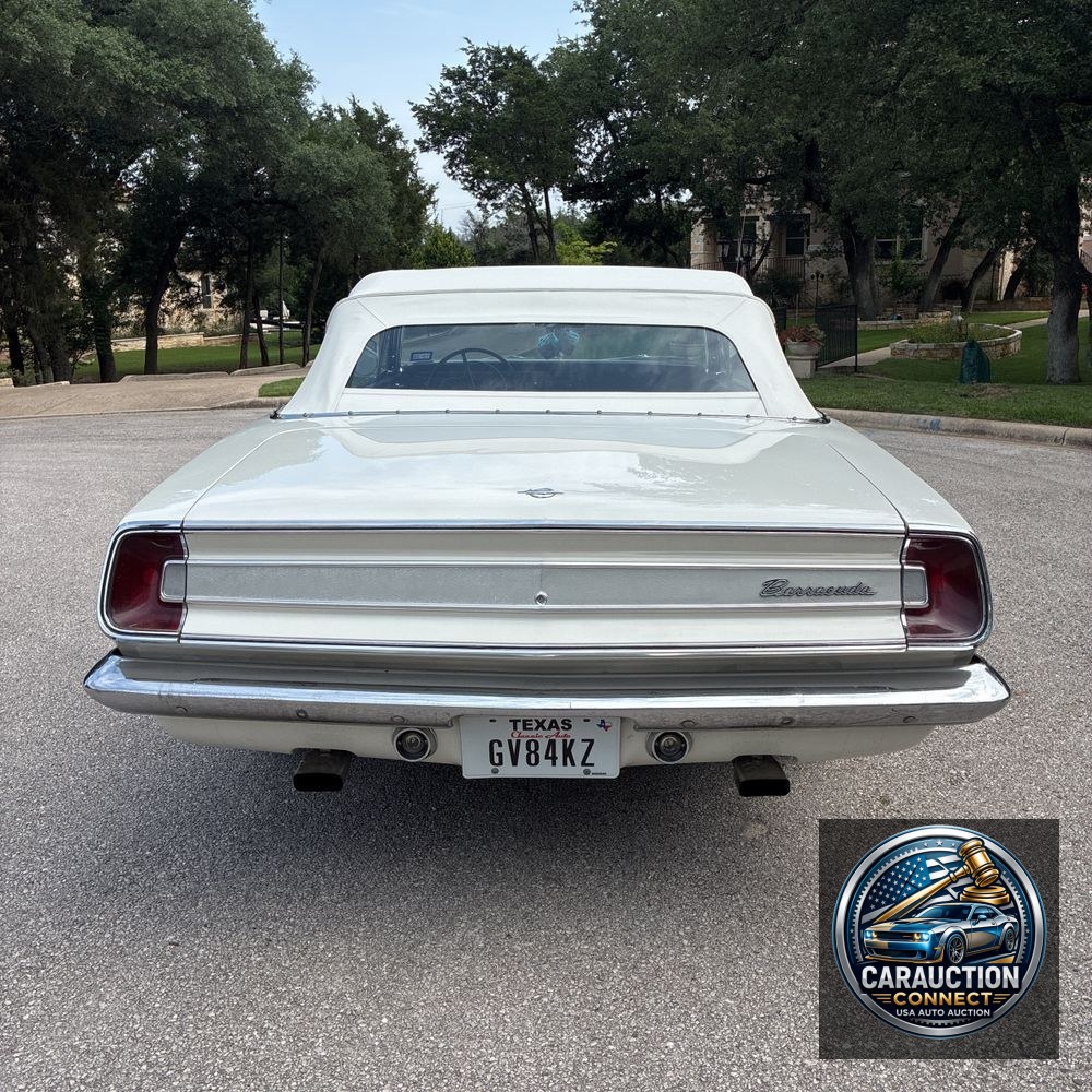 1967 Plymouth  Barracuda  Convertible