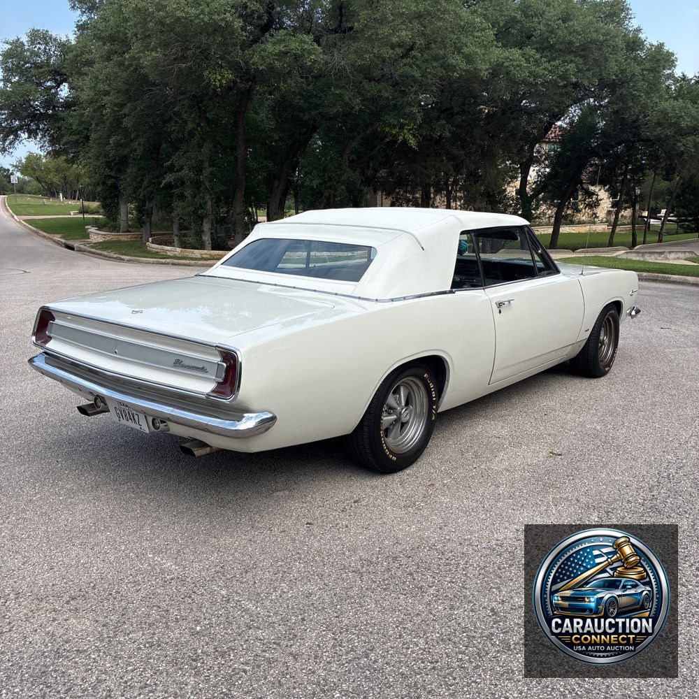 1967 Plymouth  Barracuda  Convertible