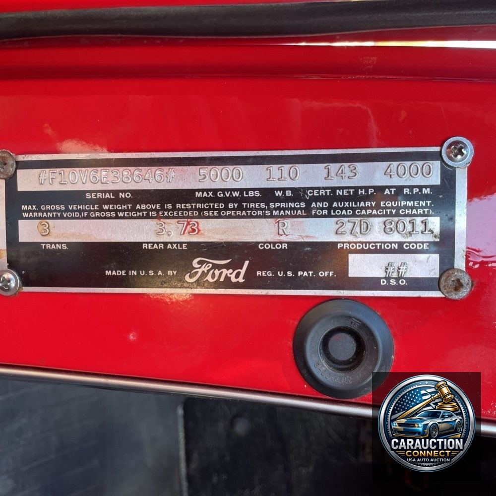 1956 Ford F100 Base