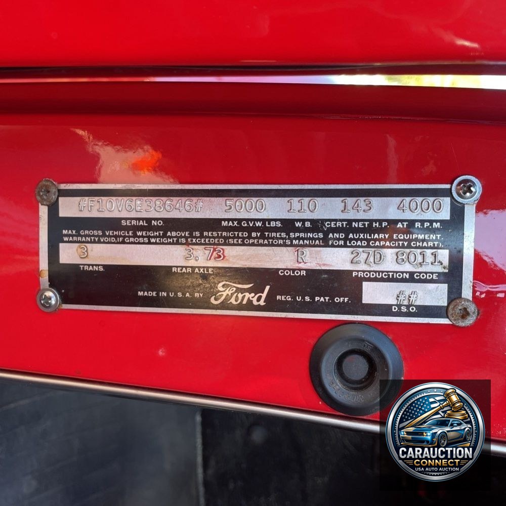 1956 Ford F100 Base