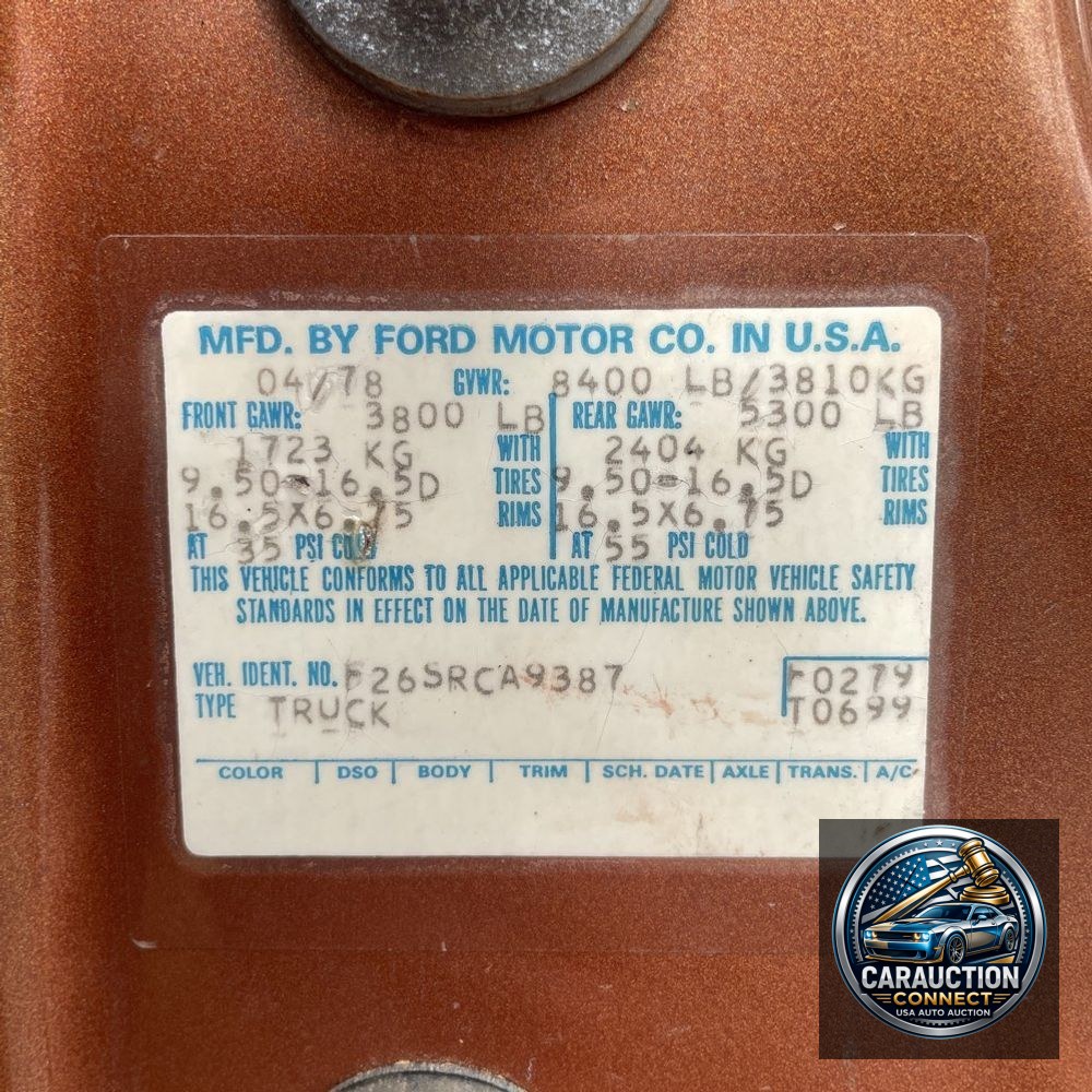 1978 Ford F250 Ranger Explorer