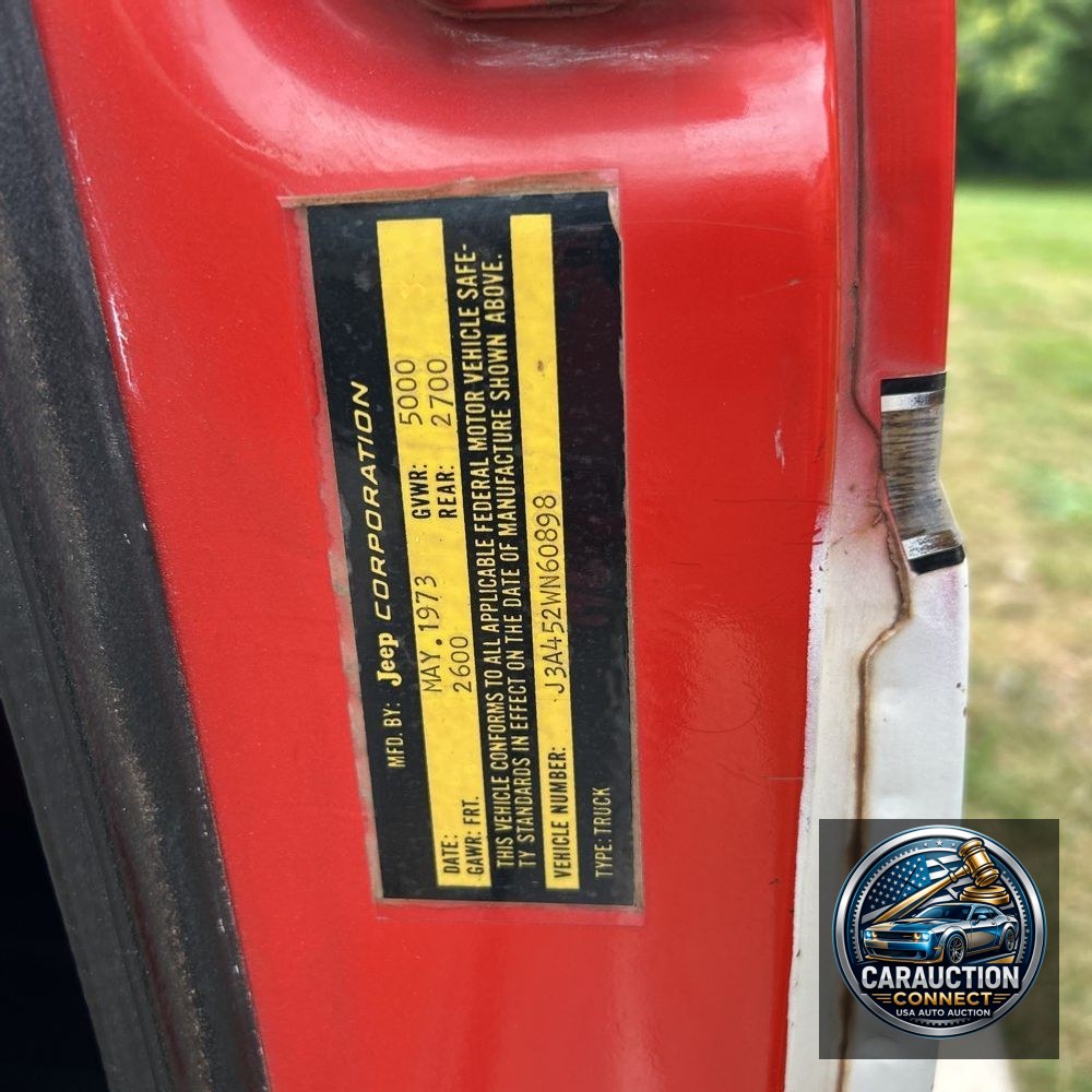1973 Jeep Quadra-Trac Custom Cab