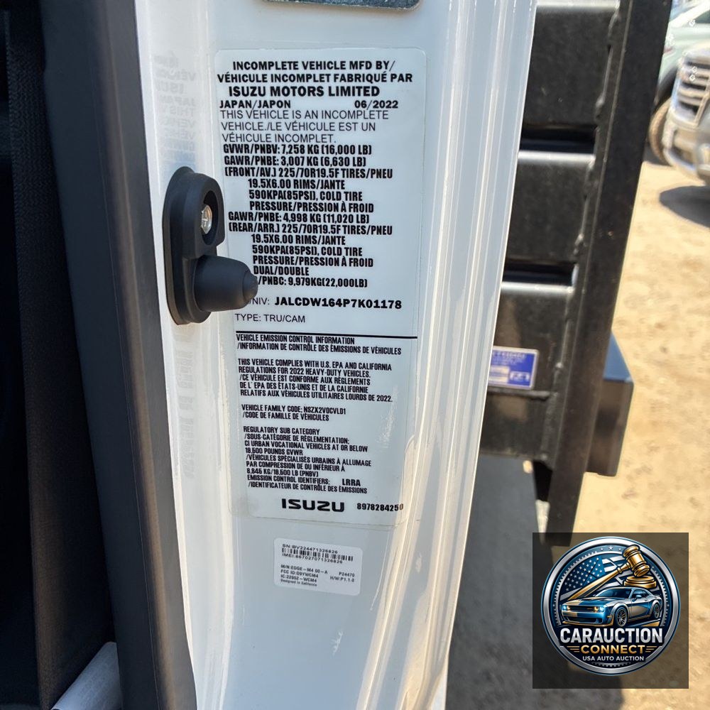 2023 Chevrolet Commercial 4500XD CA86.5-153.5 COE  TRUCK 4X2 5.2L